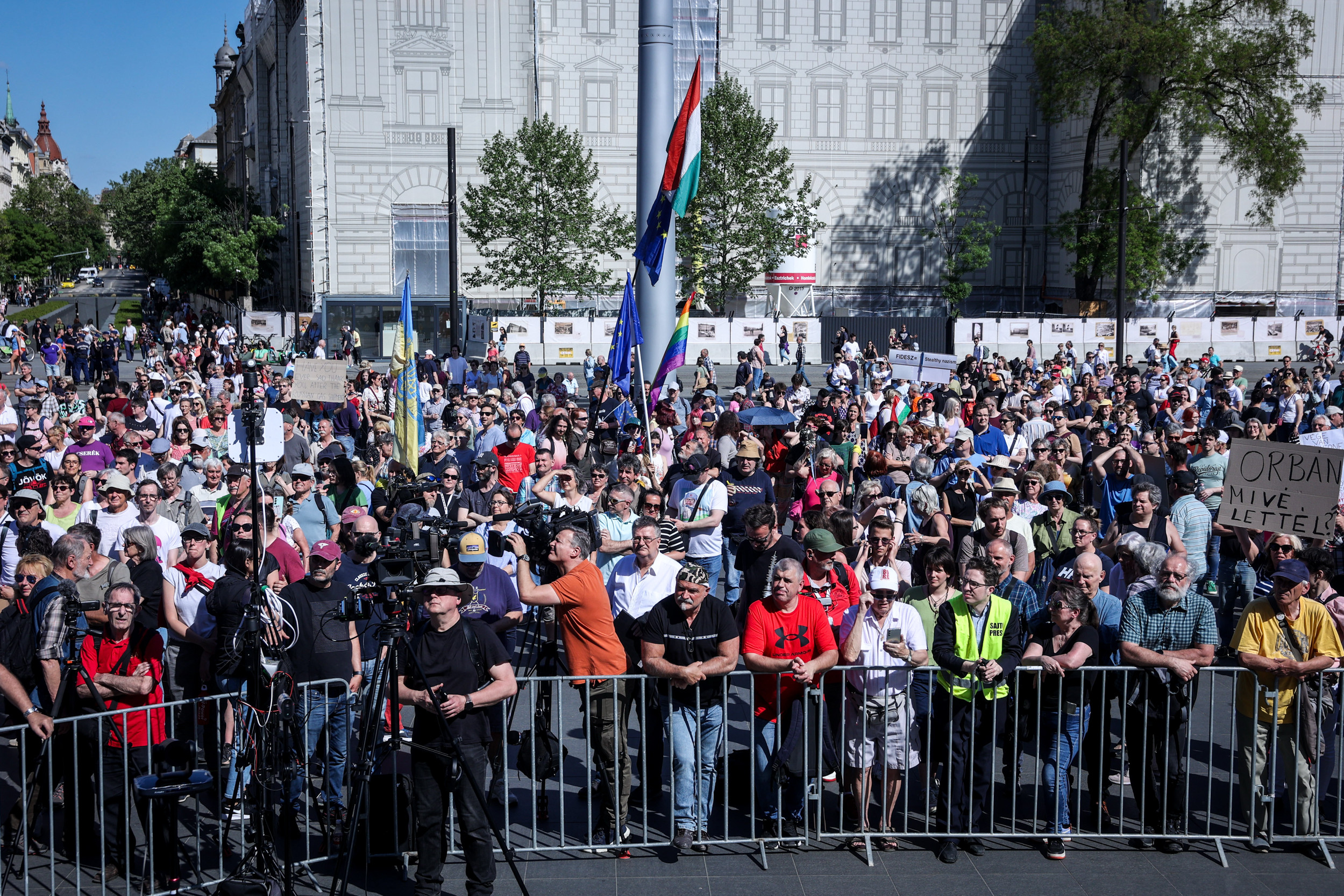 Pride tüntetés - május 1.