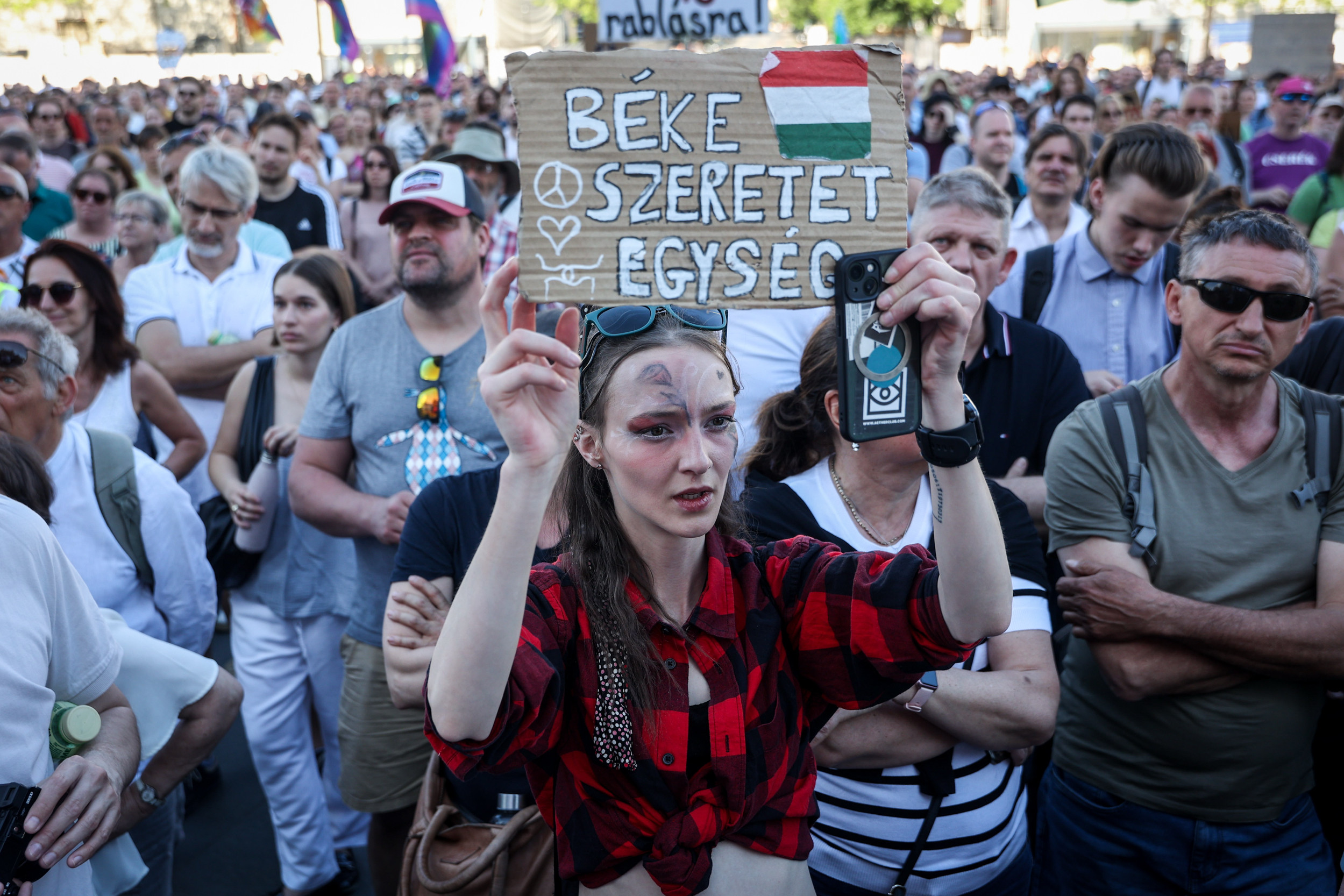 Pride tüntetés - május 1.