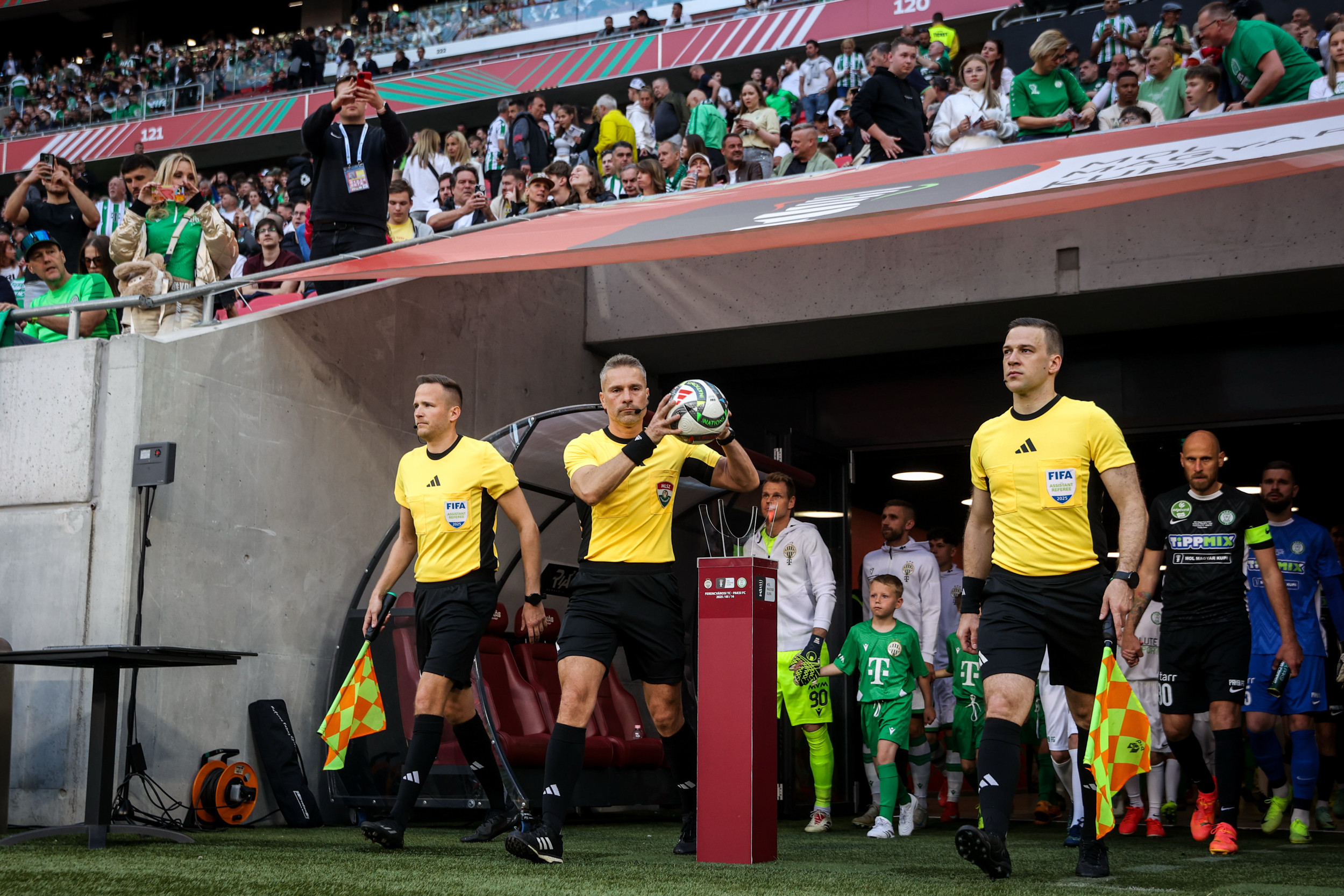 Labdarúgó Magyar Kupa döntő: FTC-Paksi FC