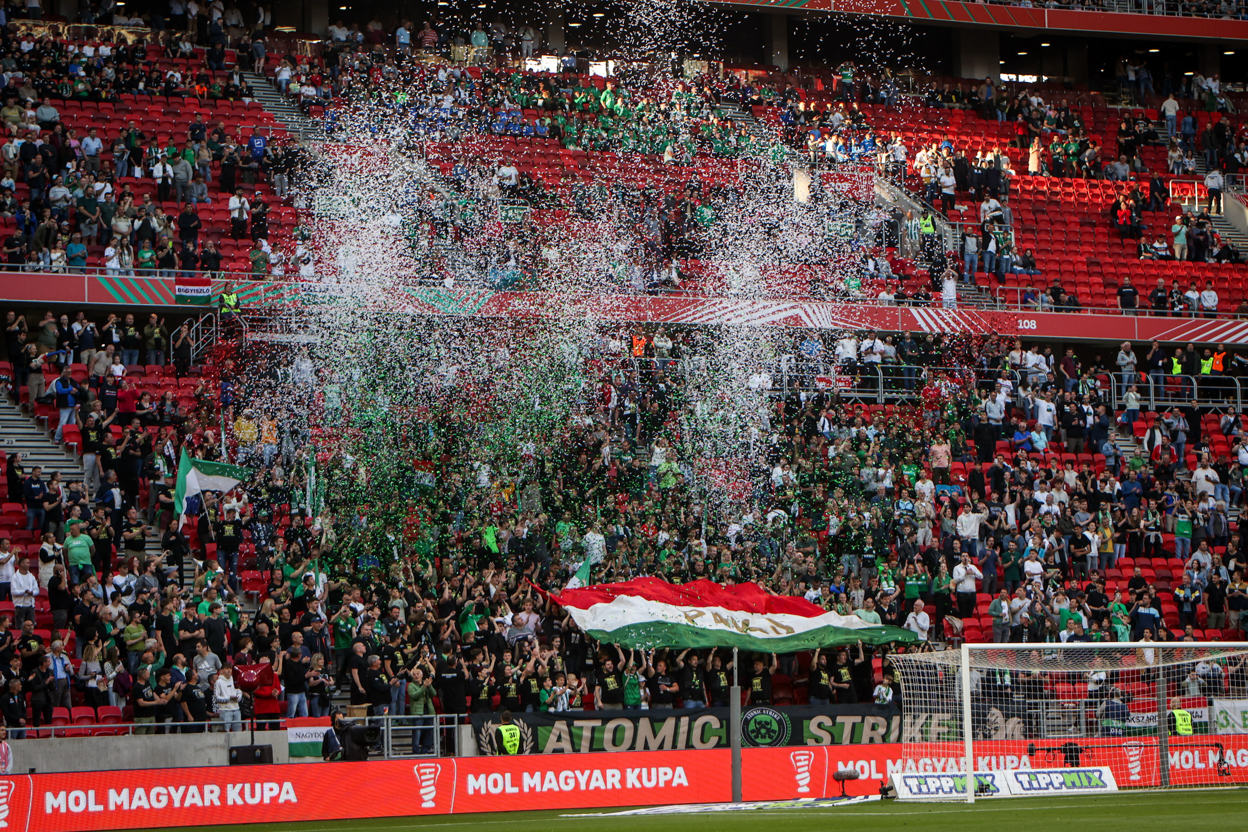 Labdarúgó Magyar Kupa döntő: FTC-Paksi FC