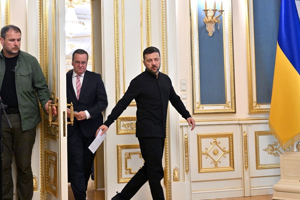 Volodimir Zelenszkij ukrán elnök