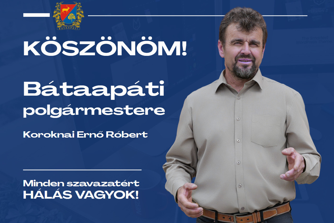A korábbi polgármester győzött Bátaapátiban Kép