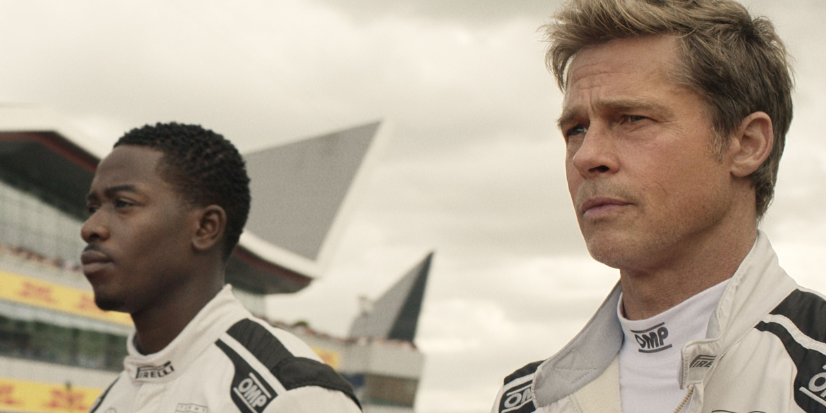 Idris és Brad Pitt