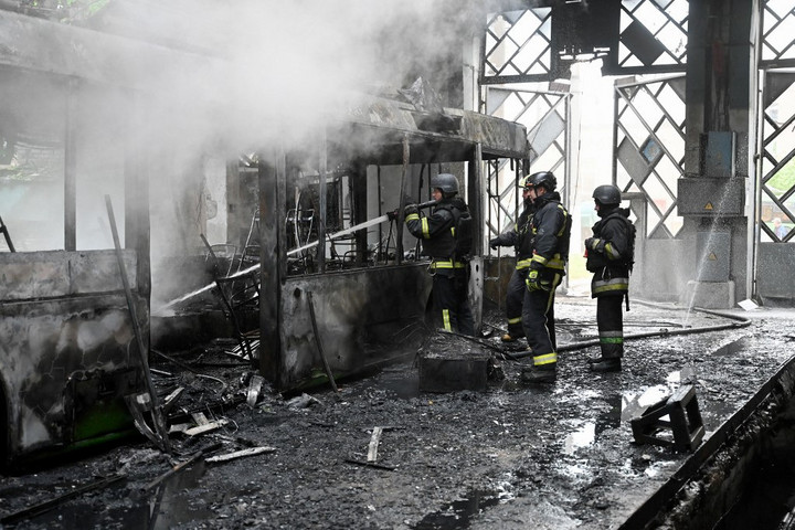 Fotó: AFP/Sergey Bobok Három tucat ukrán drónt lőttek ki az oroszok