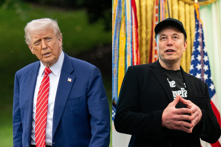 Fotó: NurPhoto via AFP/Andrew Leyden, AFP/Allison Robbert Szakértő értékelte Trump és Musk konfliktusának következményeit