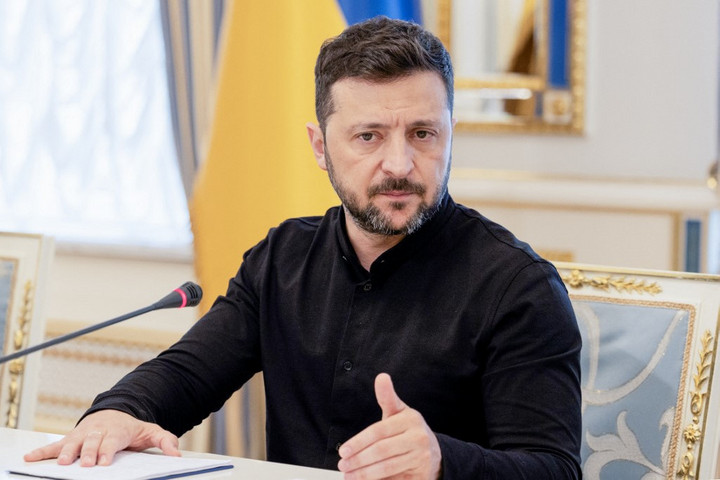 Fotó: AFP/Tetiana Dzhafarova Zelenszkij visszautasította az orosz békememorandumot