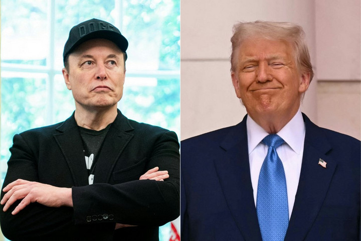 Fotó: AFP/Saul Loeb, Allison Robbert Trump nekiment Musknak: Musk teljesen kisiklott