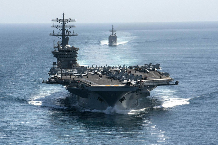 Fotó: AFP/US NAVY/Elliot Schaudt USS Nimitz, az úszó pusztítógép