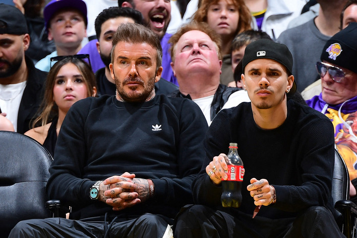 Fotó: Getty Images via AFP/NBAE/Adam Pantozzi Nem a családi viszály miatt szakított David és Victoria Beckham fia
