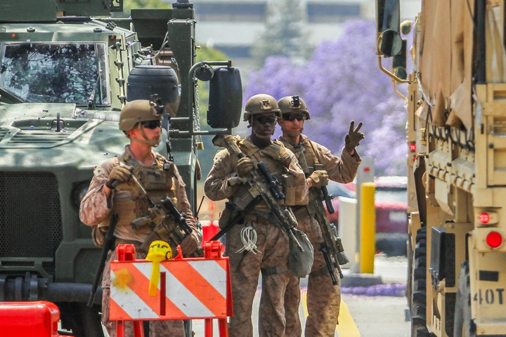 Fotó: AFP/Getty Images/Getty Images North America/Apu Gomes Az amerikai tengerészgyalogosok először tartóztattak le civilt