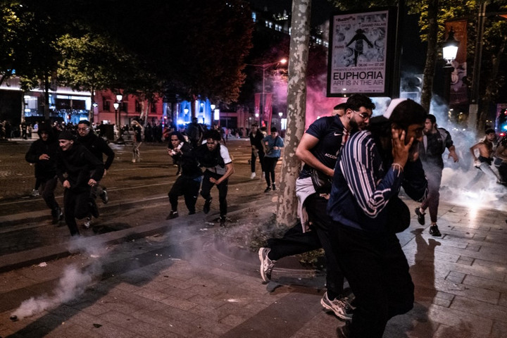 Fotó: AFP/NurPhoto/Jerome Gilles Erőszakba torkollott a PSG szurkolóinak ünneplése