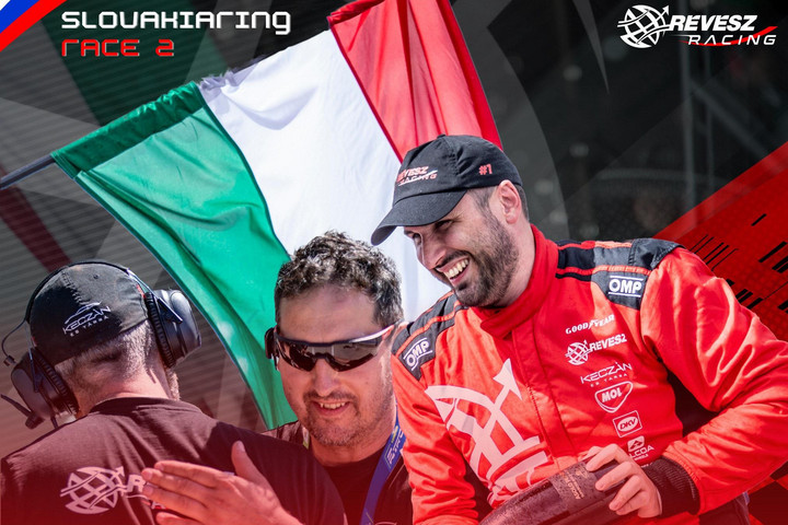 Fotó: Facebook/Révész Racing Kiss Norbert duplája a Slovakiaringen