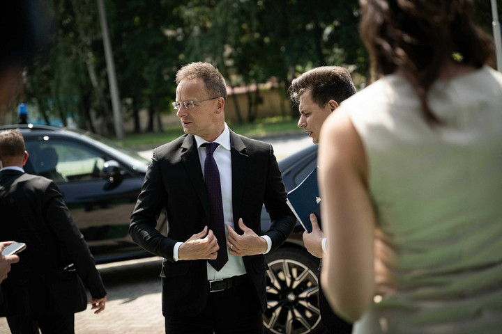 Fotó: Facebook/Szijjártó Péter Szijjártó Péter: Brüsszel lefeküdt Kijevnek - vétóztunk +VIDEÓ