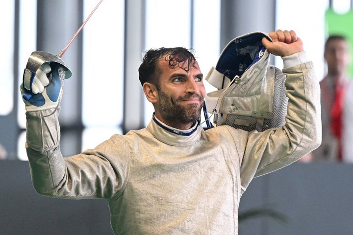Fotó: Facebook/Hungarian Fencing Federation / Magyar Vívó Szövetség Szilágyi Áron: Meccsről-meccsre egyre jobban vívtunk