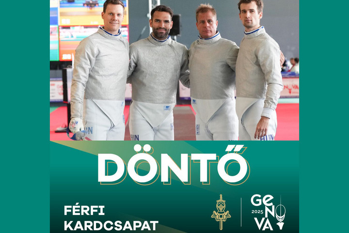 Aranyérmes a magyar kardcsapat!