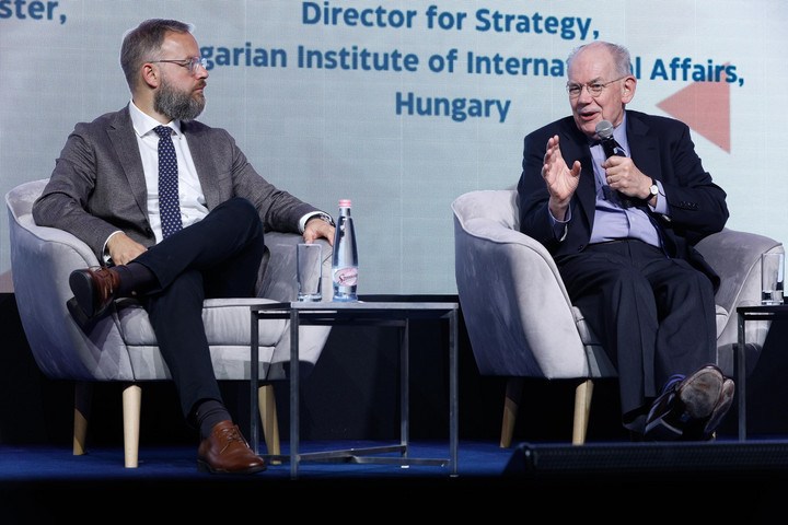 Fotó: MTI/Kocsis Zoltán „Európában a háborús retorika vette át a versenyképességi viták helyét”