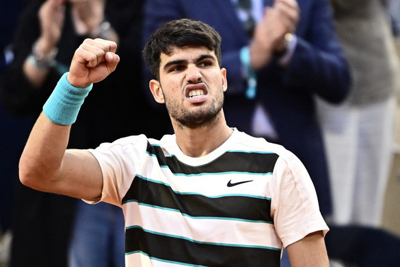 Roland Garros: Sinnernek három meccslabdája is volt, mégis Alcaraz örülhetett