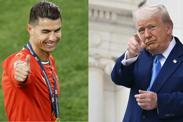 Ronaldo Trumpnak üzent: a békéért játszanak