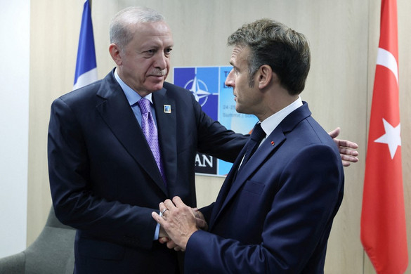 Erdogan üdvözölte Franciaország döntését Palesztina elismeréséről