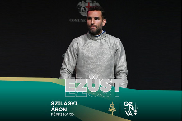 Szilágyi Áron ezüstérmes