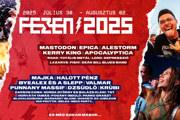 A Mastodon, valamint Kerry King is fellép a FEZEN-en