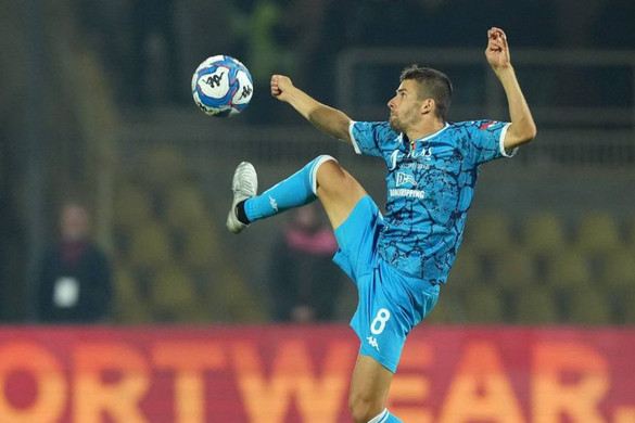 Fotó: NurPhoto via AFP/Gabriele Maricchiolo Nem jutott fel az élvonalba Nagy Ádám csapata