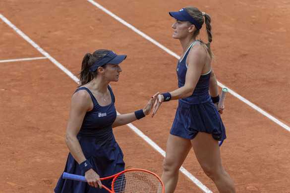 Fotó: NurPhoto via AFP/Robert Szaniszlo Babosék nagy csatában búcsúztak a Roland Garrostól