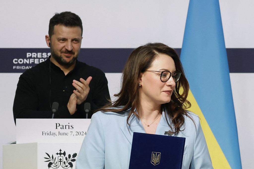 Zelenszkij felkérte Julija Szviridenkót a miniszterelnöki posztra Kép