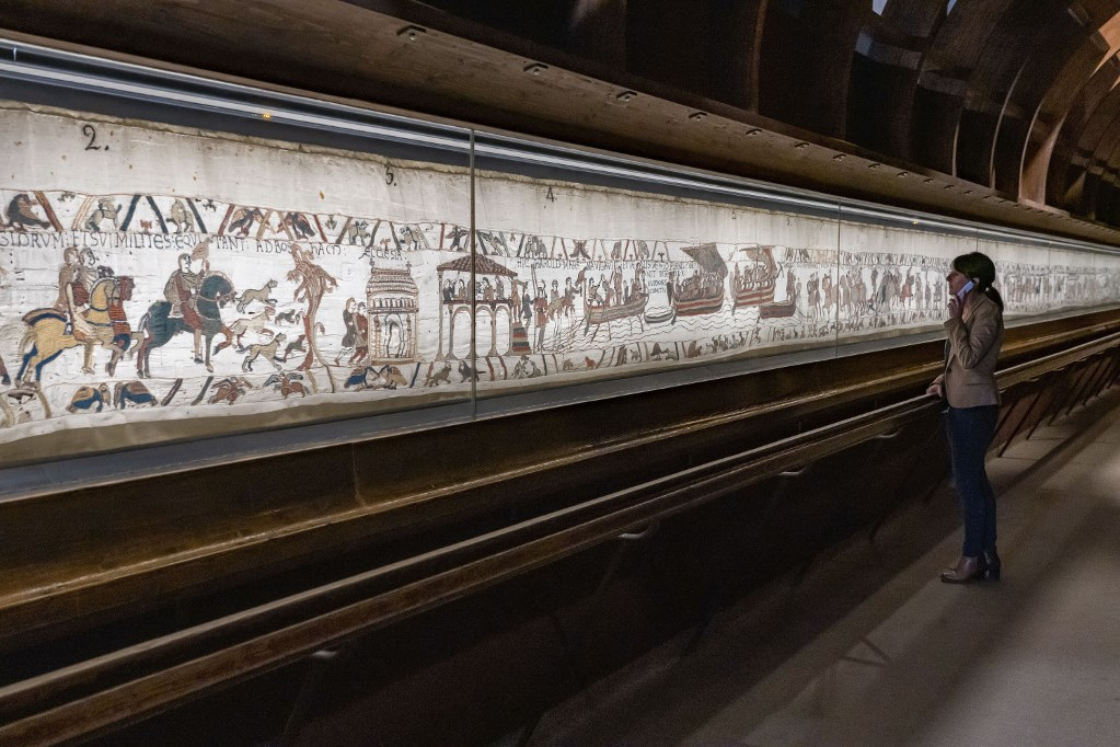 A Bayeux-i szőnyeg titkai: Hogyan került egy darabja a náci örökségbe? Kép