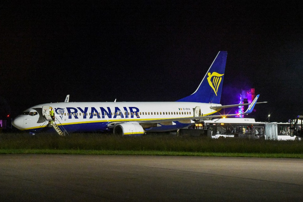 Pánik tört ki egy Ryanair-járaton + VIDEÓ Kép