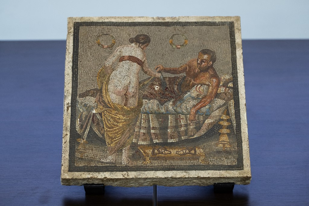 A műkincs visszakerült Pompejibe Kép