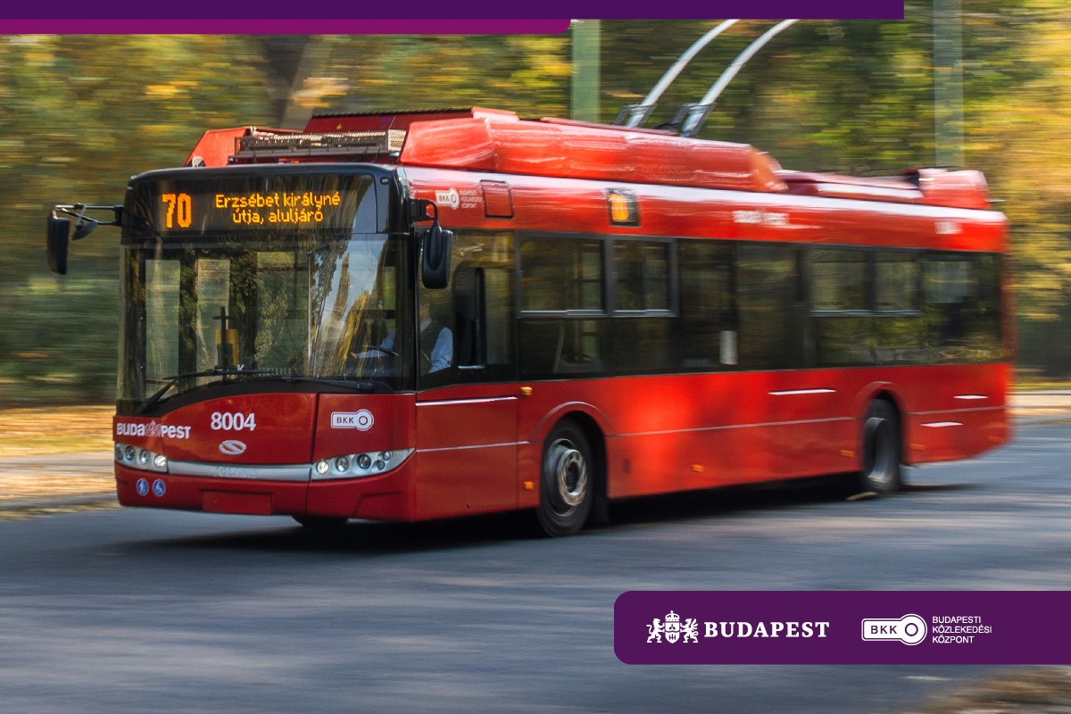 Változik a 70-es és a 78-as trolibuszok közlekedése a hétvégén Kép