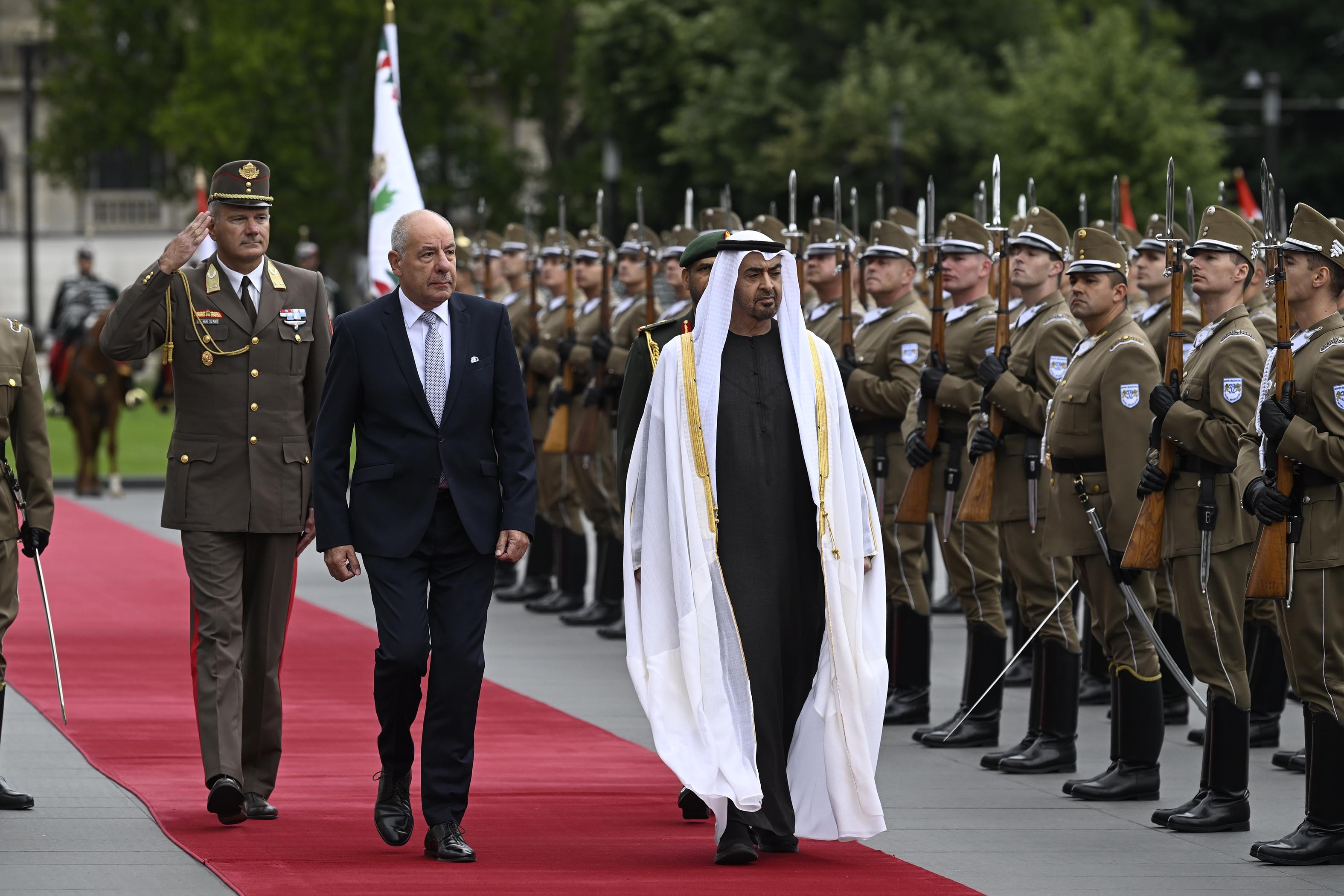 Sulyok Tamás köztársasági elnök az Egyesült Arab Emírségek elnökével találkozott Kép