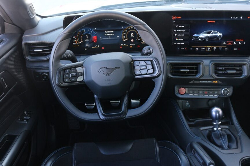 Fotó: SportVerda Ford Mustang Dark Horse belső