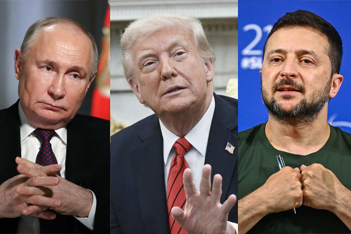Fotó: AFP/Pool/Nhac Nguyen, Brendan Smialowski, Gavriil Grigorov Határidőt szab Donald Trump az orosz-ukrán konfliktus lezárására