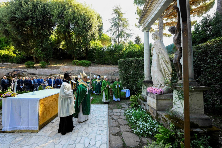 Fotó: AFP/Vatican Media/Handout A pápa a világ végéről beszélt