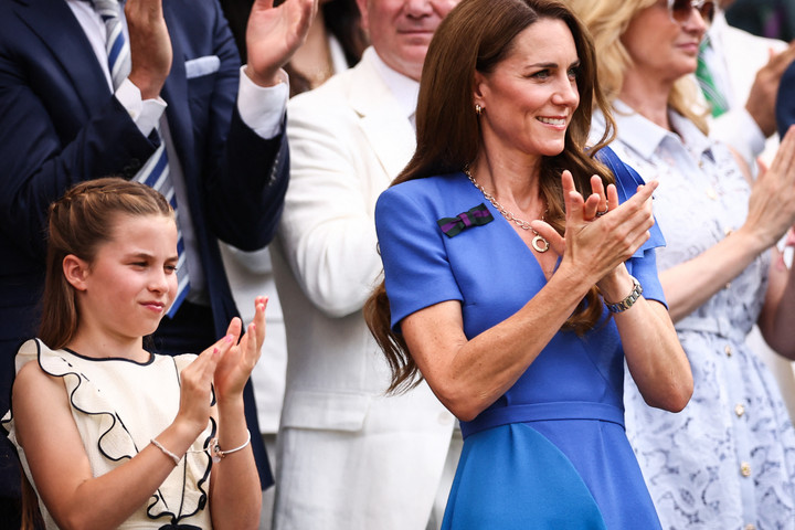 Fotó: AFP/Henry Nicholls Sarolta hercegnő ellopta a show-t Wimbledonban
