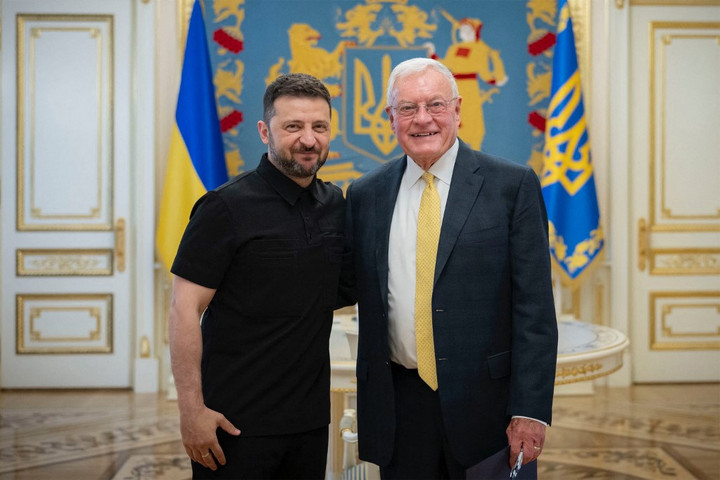 Fotó: AFP/Ukrainian Presidential Press Service/Handout Fordulat Ukrajnában