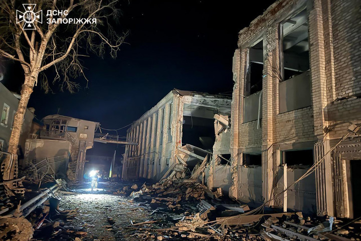 Fotó: AFP/Handout/Ukrainian Emergency Service Az oroszok csapást mértek egy büntetés-végrehajtási intézetre