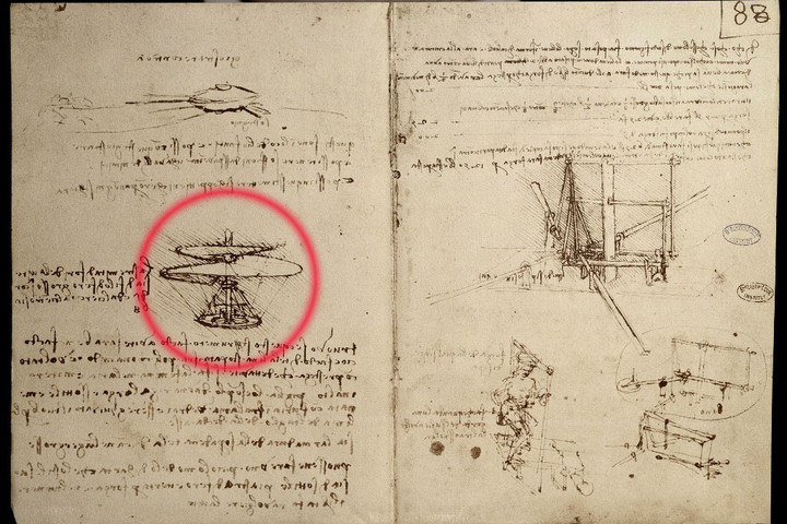 Fotó: AFP/Bridgeman Images/Photo Josse Leonardo Da Vinci repülőgépe jobb, mint a modern drónok