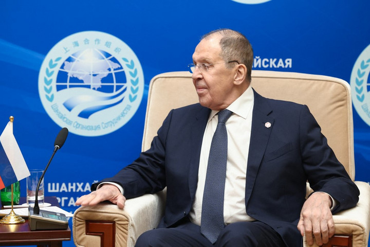 Fotó: Anadolu via AFP/Russian Ministry of Foreign Affa Lavrov belengedte a Negyedik Birodalom létrejöttét