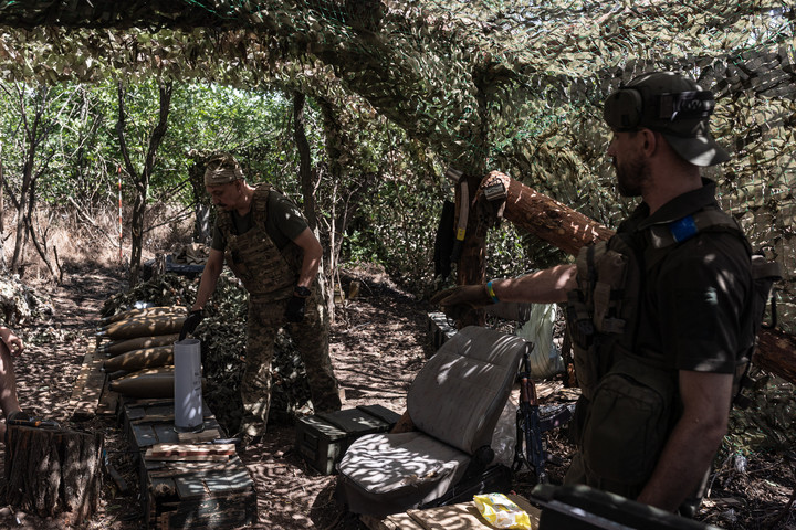 Fotó: AFP/Anadolu/Diego Herrera Carcedo „Az a hadsereg marad életben, amelyik mélyebbre ás”