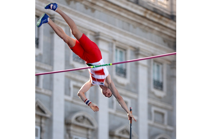 Fotó: Facebook/Magyar Atlétika - Hungarian Athletics Böndör Márton már elhiszi, hogy 5,70-es rúdugró