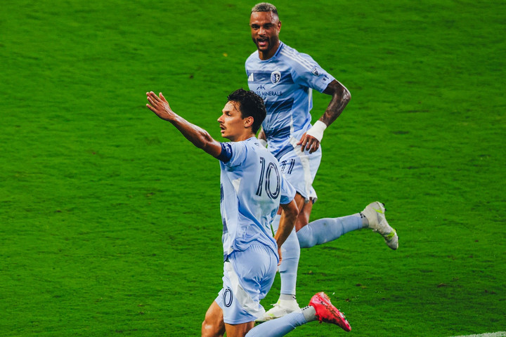 Fotó: Facebook/Sporting Kansas City Góllal ünnepelt a születésnapos Sallói