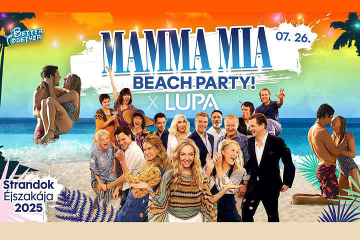 Fotó: Facebook/Lupa Beach Kincskeresés és Mamma Mia buli a Strandok Éjszakáján a Lupán