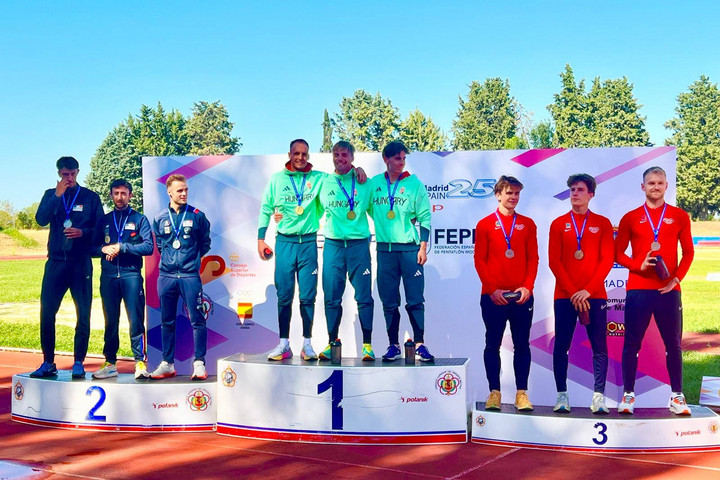 Fotó: Facebook/Hungarian Modern Pentathlon/Magyar Öttusa Szövetség Magyar sikerek az öttusa Európa-bajnokságon