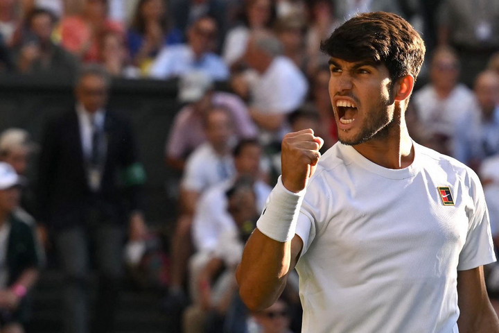 Fotó: AFP/Glyn Kirk Fritz-Alcaraz elődöntő lesz Wimbledonban