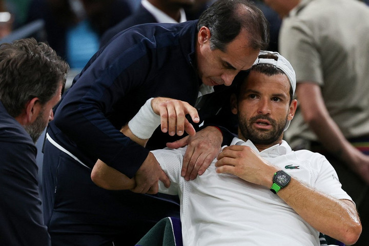 Fotó: AFP/Adrian Dennis Dráma Wimbledonban: győztes játszma nélkül jutott tovább a világelső