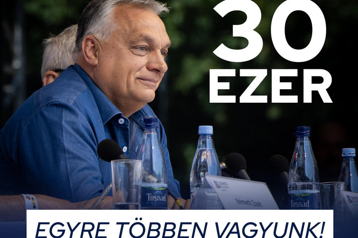Már harmincezren tagjai a Harcosok Klubjának és negyvenezren a Digitális Polgári Köröknek