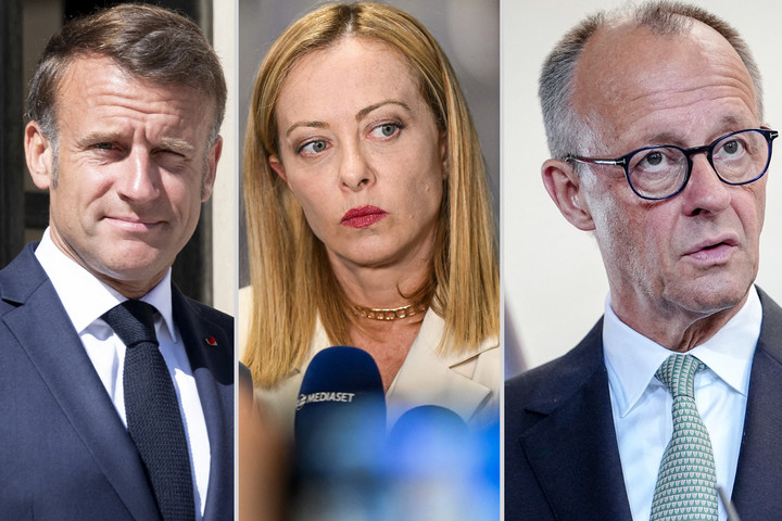 Fotó: AFP/Hans Lucas/Serge Tenani, ANP/ANP Mag/Jonas Roosens, dpa Picture-Alliance/DPA/Kay Nietfeld Összefogott a három nagyhatalom